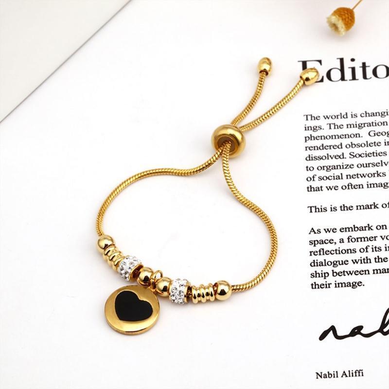 Classical Heart Bracelet for Women Personalized Gift Wrist Chain Birthday Gift