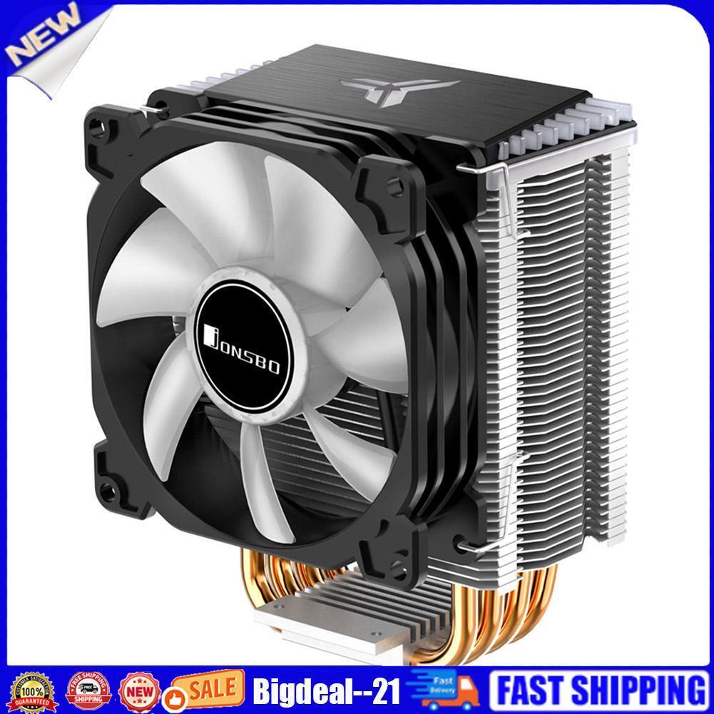 Tower Type CPU Cooler 4 Pure Copper Heat Pipes RGB PWM 4Pin Fan Radiator