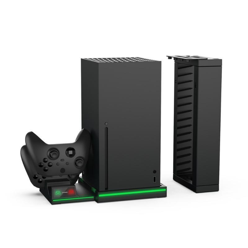 Charging Station with Game Rack Storage Organizer,Charger Stand for X Series X