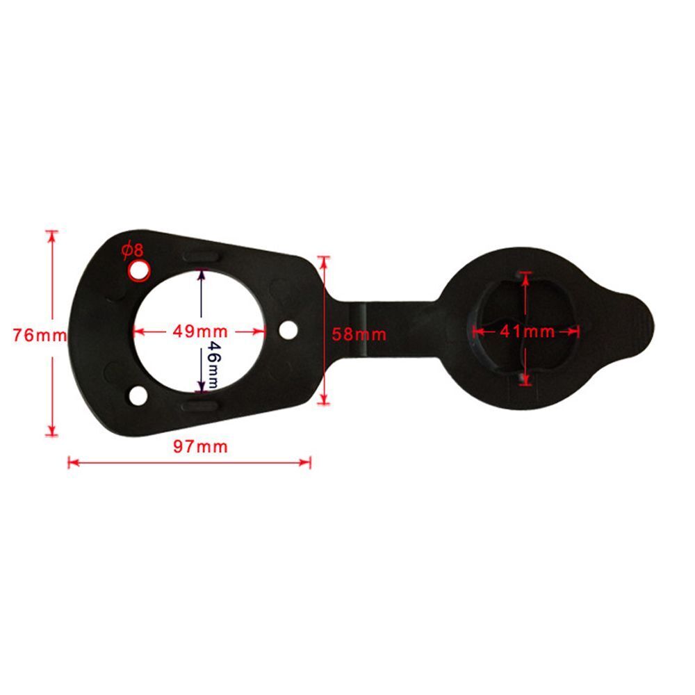 High Quality Boat Anti-slip 2Pcs Gasket Holder Kayak Fishing Rod