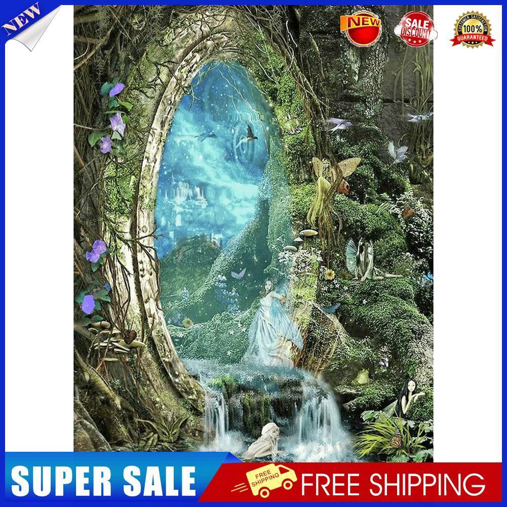 DIY Full Drill Diamond Painting Forest Fairy Tale Rhinestone Mosaic Picture