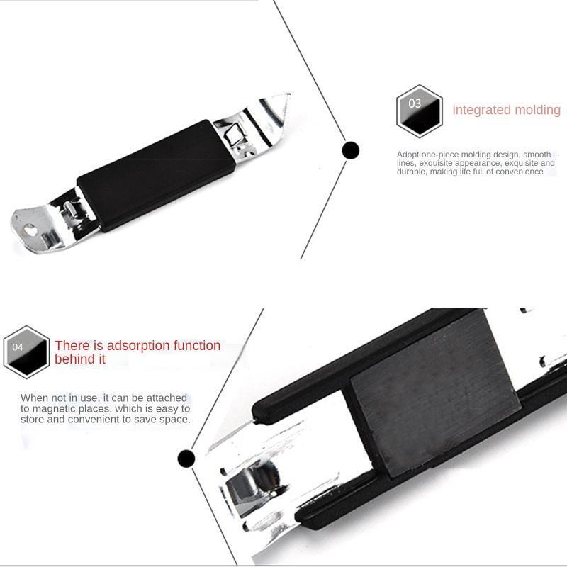 Stainless Steel Flat Bottle Opener For Refrigerator Can Opener Versatile Usages