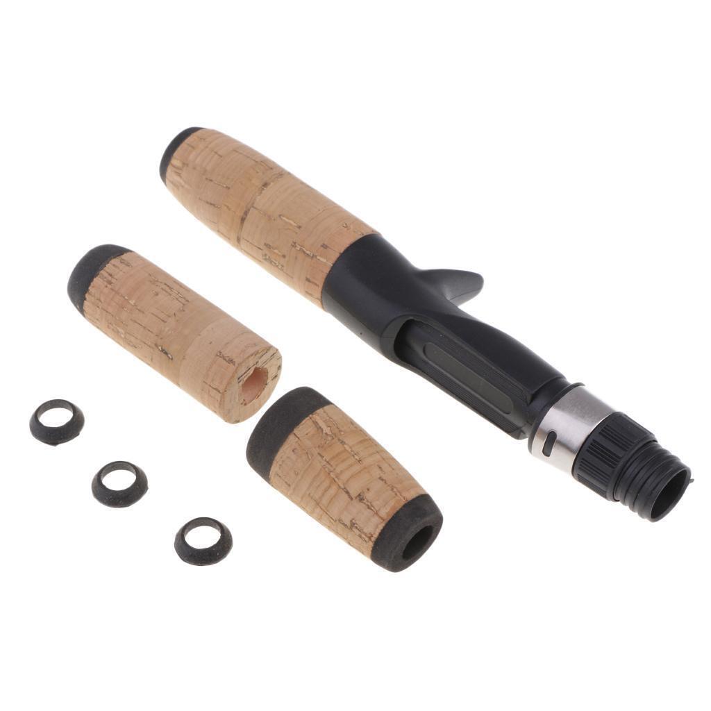Fishing Rod Handle Universal Replacement Fishing Rod Cork Grip and Reel Seat