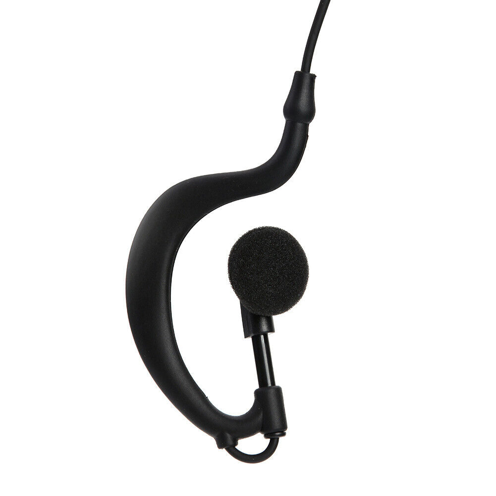 2 Pin Earpiece M Head PTT Mic Headset for HYT TC 700 600 500 Two Way Radio