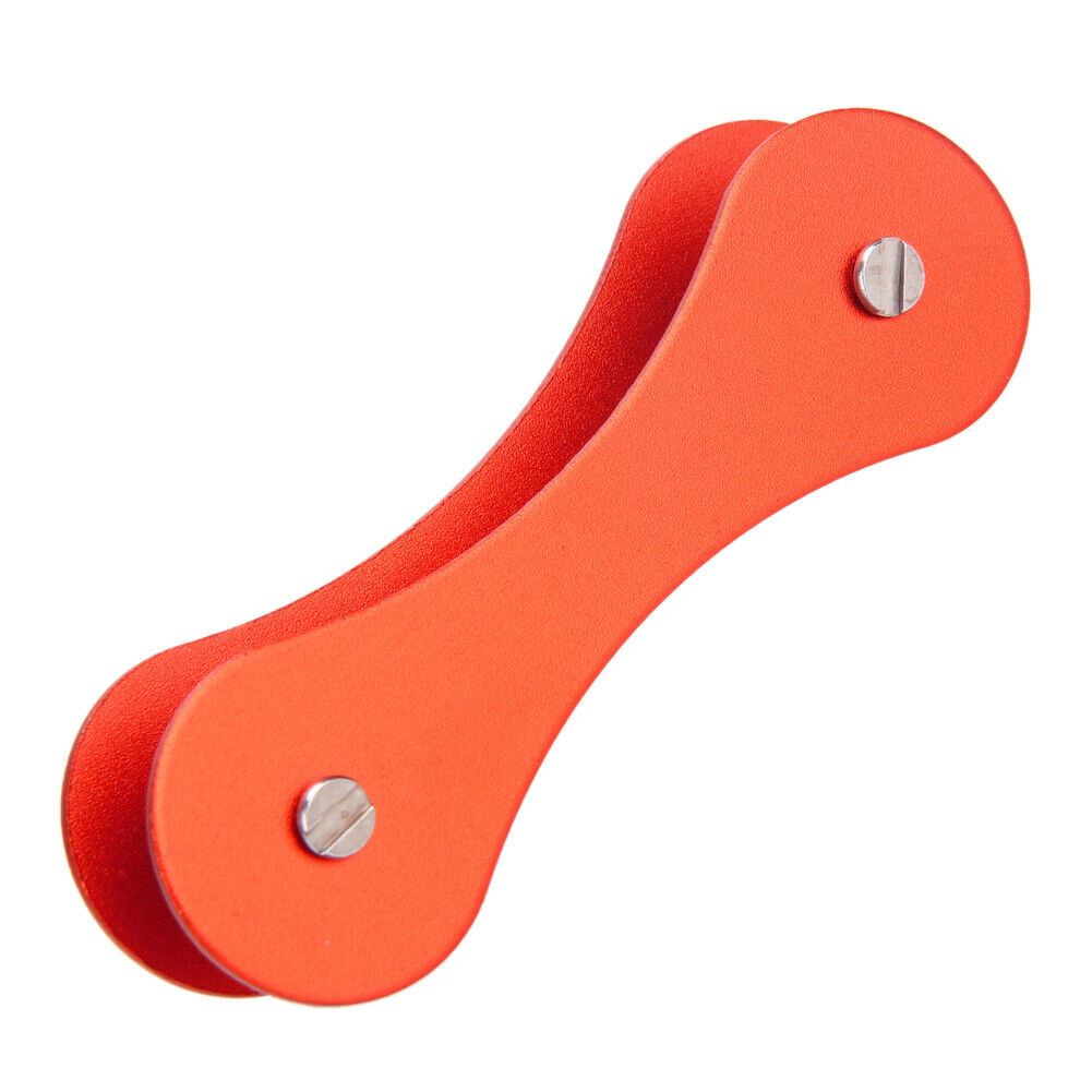 EDC Aluminum Hard Oxide Key Holder Organizer Clip Folder Keyring Keychain