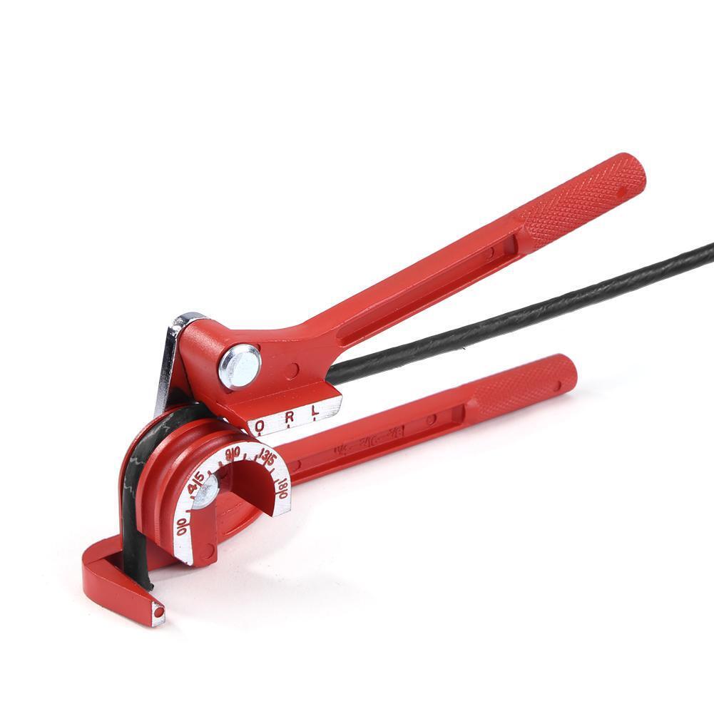 6mm/8mm/10mm Pipe Bending Tool Heavy Duty Tube Bender Tubing Bender (L)