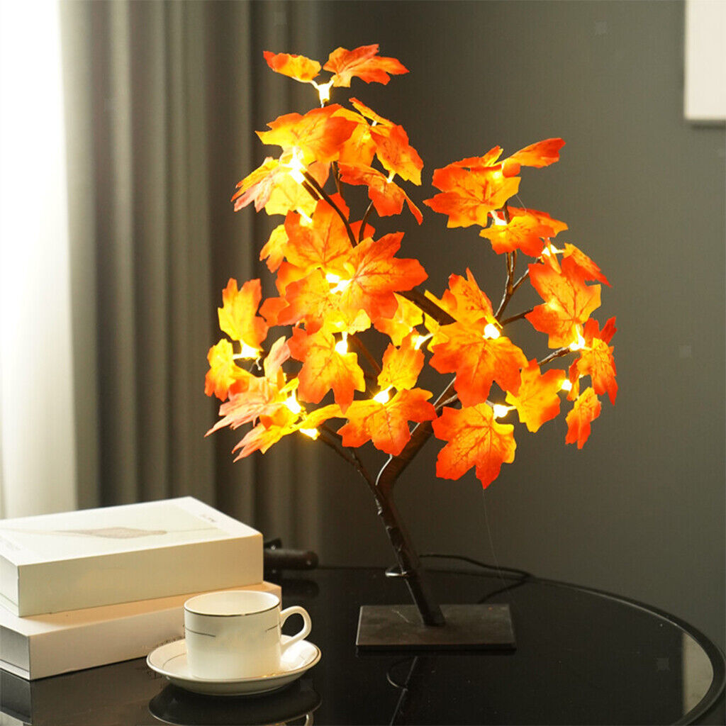USB Night Light Leaves}}  Light  DIY Living Room Christmas Wedding Decor