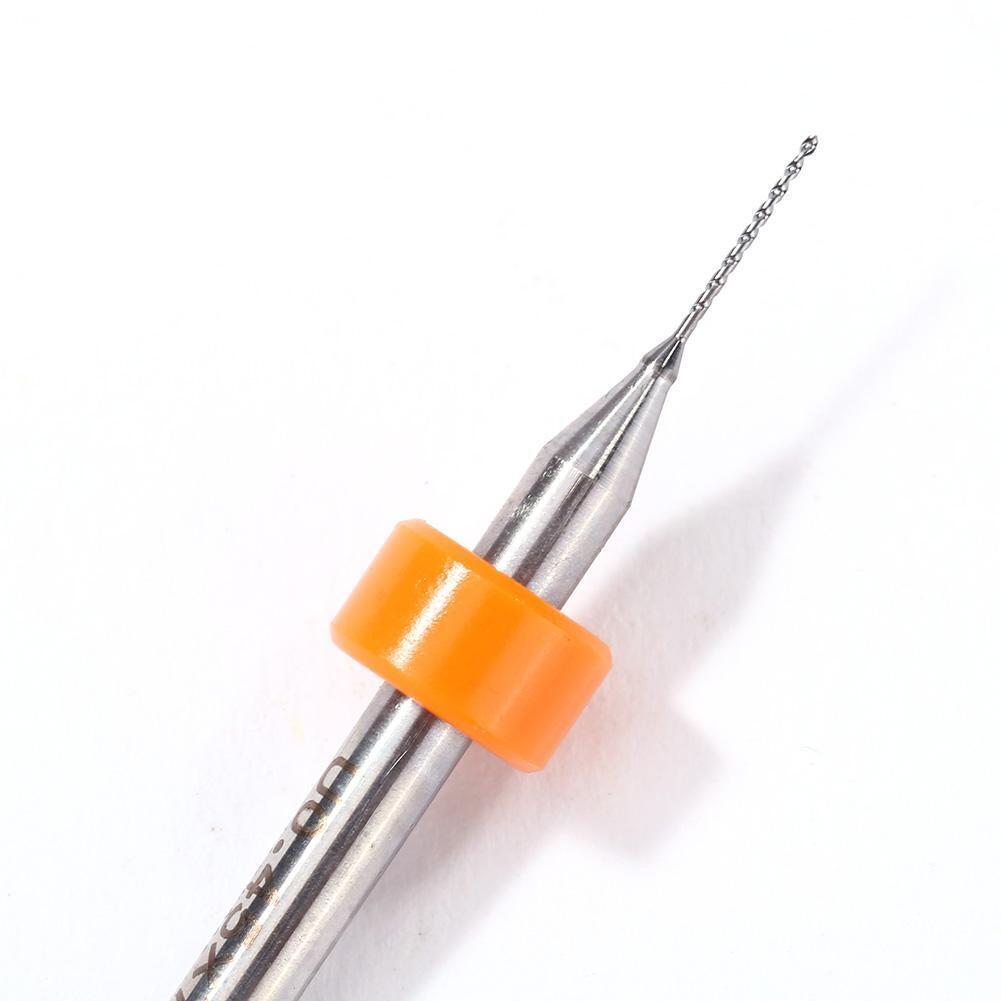 10pcs Engraving Drill Bits Tungsten Steel Woodworking Hand Drill (0.45mm)