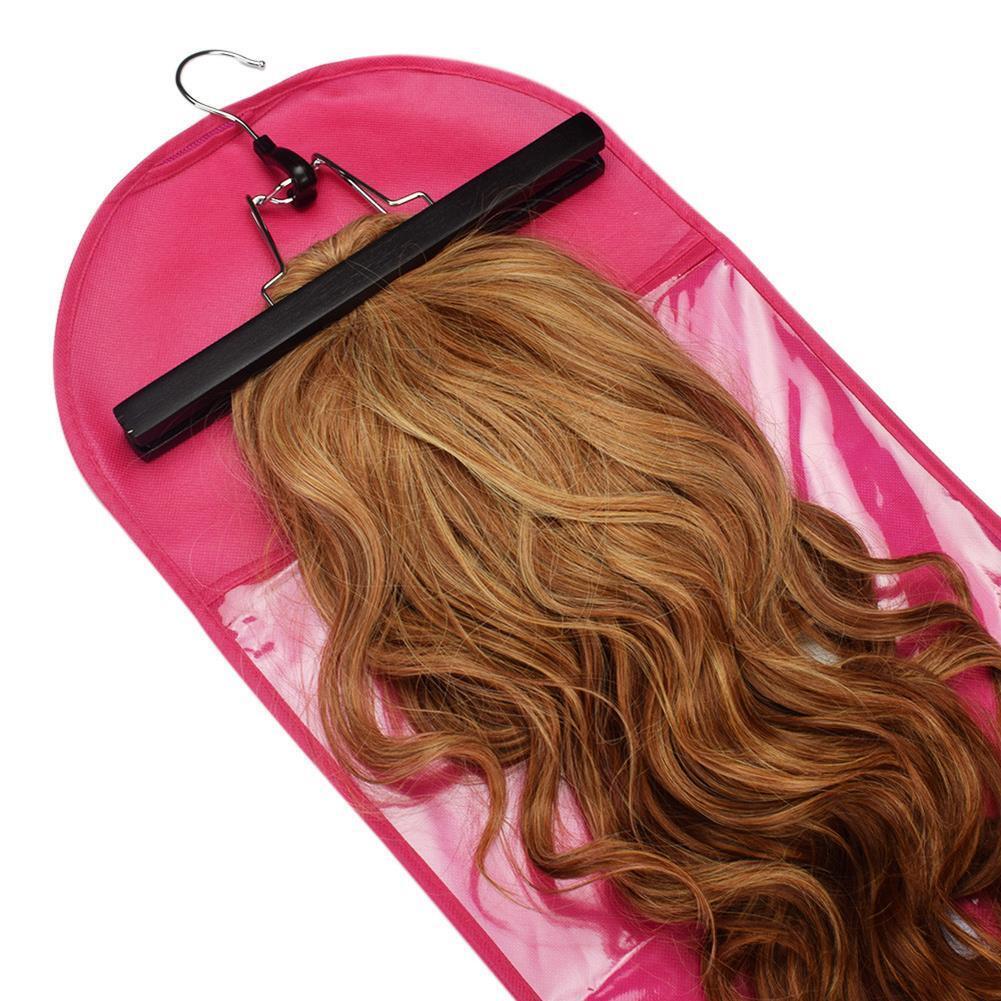 Hair Extensions Package Suit Case Wig Storage Bag (Storage Bag+Hanger)