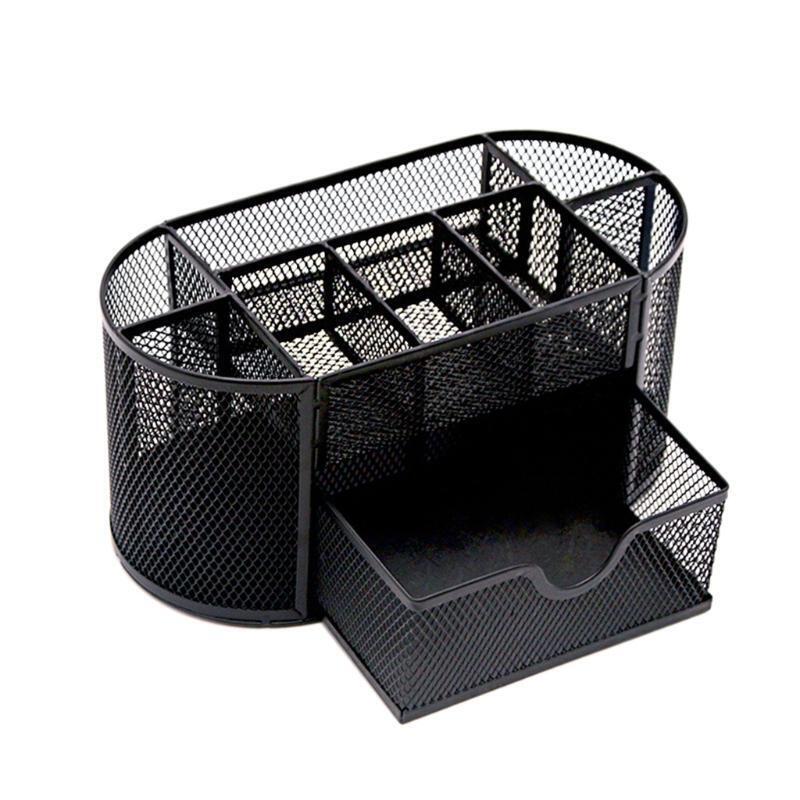 Pen Holder Desktop Storage Organizer Desk Office Table Organizer Supplies