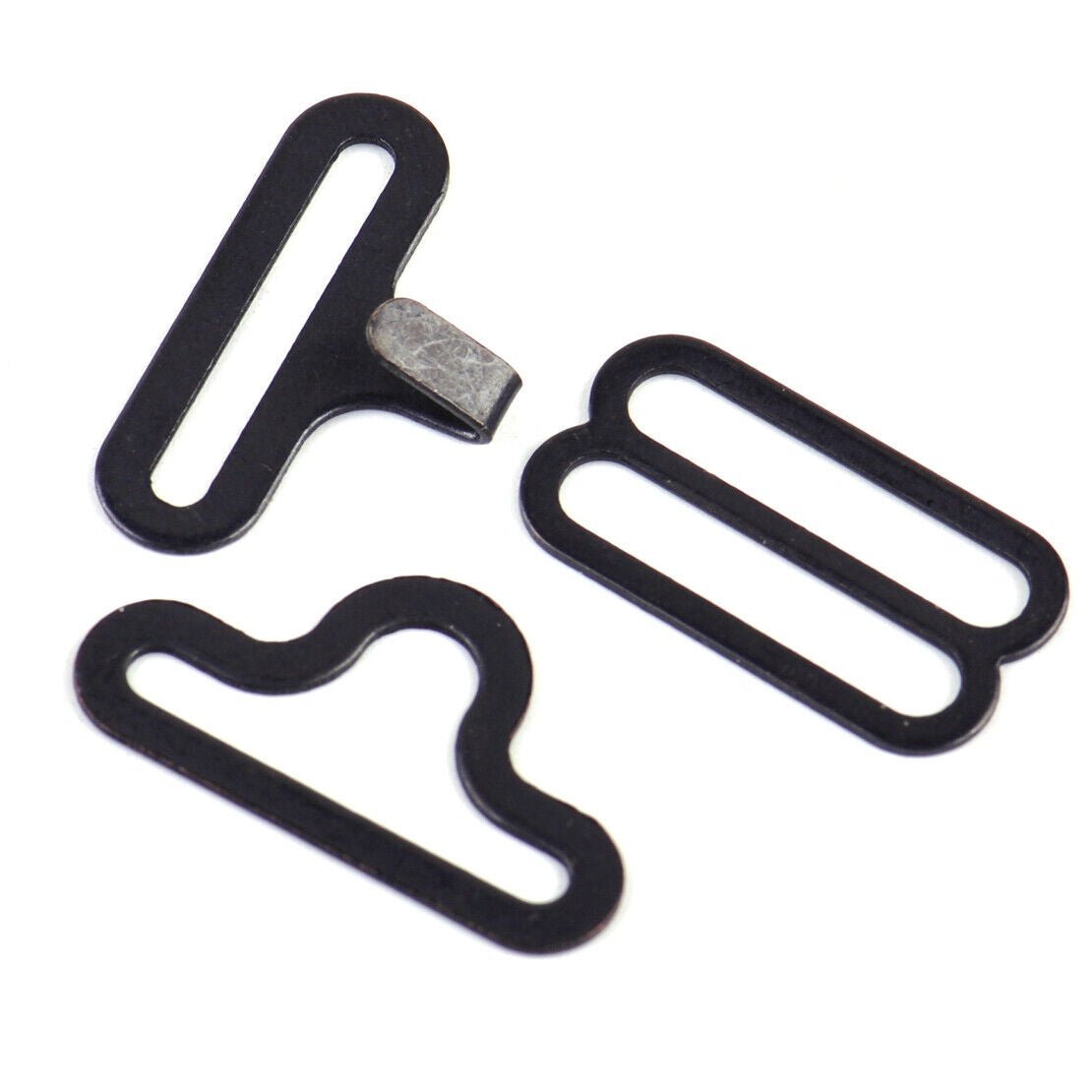 50 Kit Bow Tie Clip Hardware Cravat Clips Hook Fastener fit for Necktie Strap Li