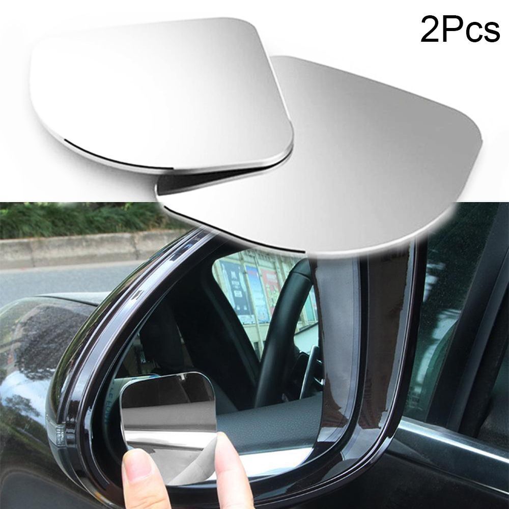 Motorcycle Accessories Convex Blind Spot Mirror 360 Degree Rotation HD Glass