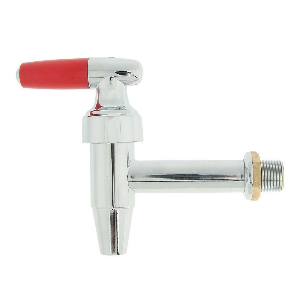 1/2" Water Faucet Water Dispenser Tap, Brass, -Plated