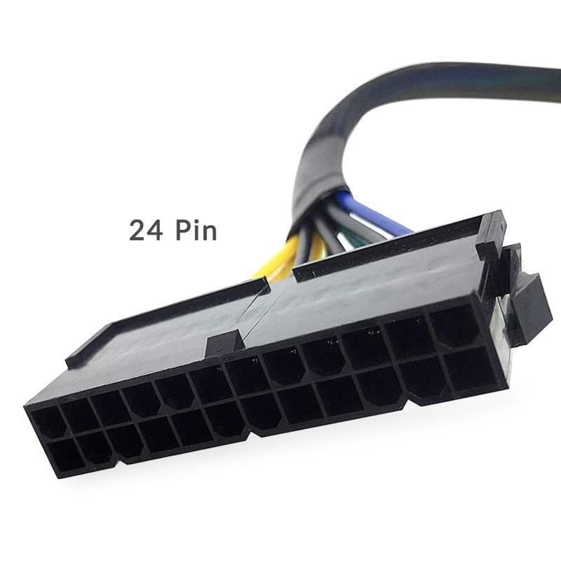 24 Pin to 8 Pin Power Supply Cable (10.6-Inch, 18AWG) ATX PSU Main Power Adapter