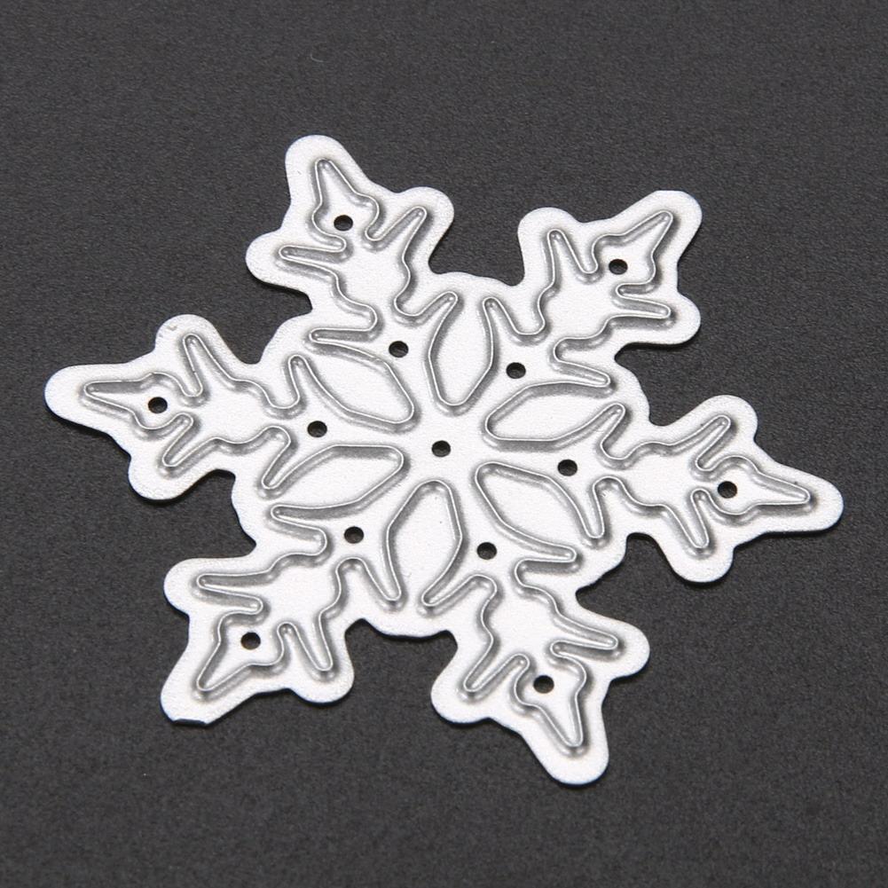 4pcs Christmas Snowflake Scrapbooking Album Paper Card Diary Hand Craft