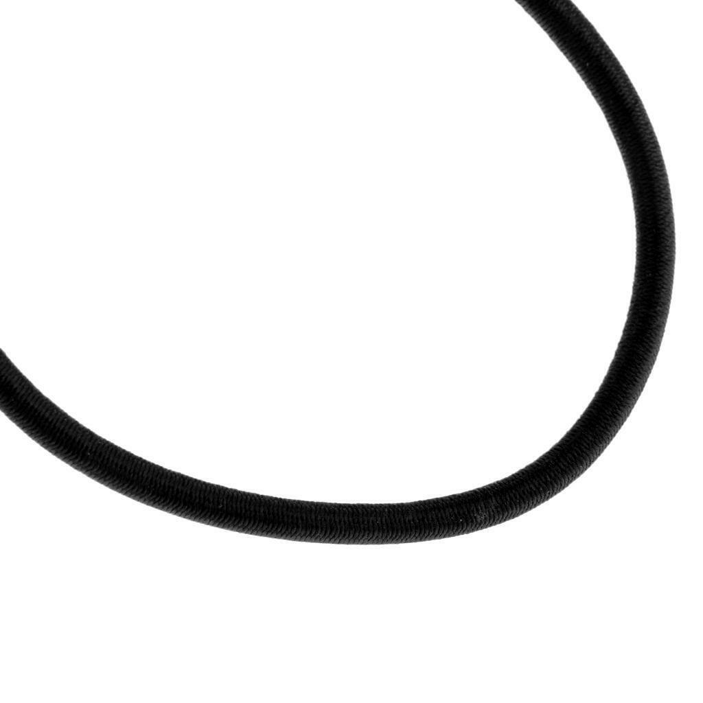 4mm Elastic  Rope Marine Shock Cord -  Roof Racks 20m Black