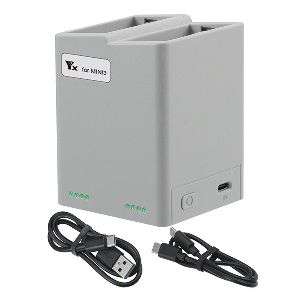 Two-Way Charging Hub Battery Charging Butler Battery Charger For DJI Mini 3 Pro