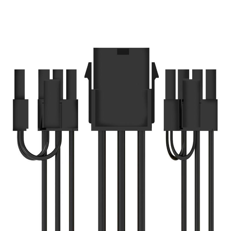 Power Supply Adapter Cable Graphics Card 6P Female to 2x8P(6+2) Male Power Cord