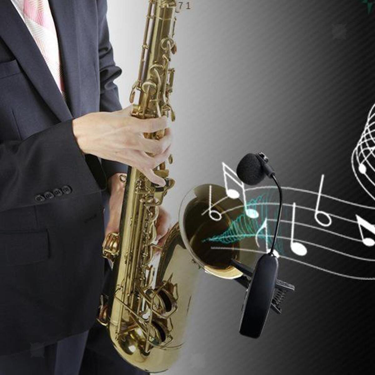 Wind Instrument UHF   Microphone  Saxophone Trumpet Horn