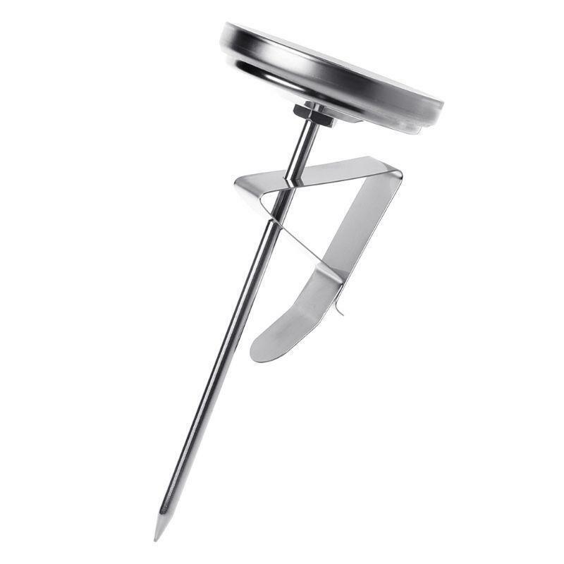 1Pcs Stainless steel BBQ Grill Meat Thermometer Dial Gauge Cooking Food Probe w