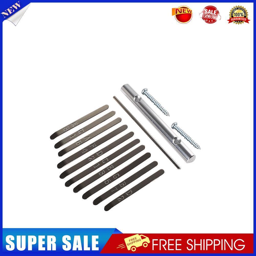 Thumb Piano Bridge Saddle 10 Keys Set Kit for Kalimba DIY Replacement Parts