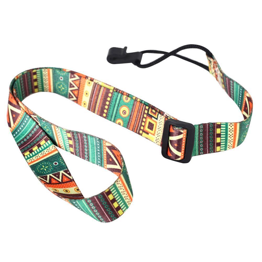 Adjustable Thermal Transfer Ribbon Ukulele Strap Belt Durable Guitar Sling