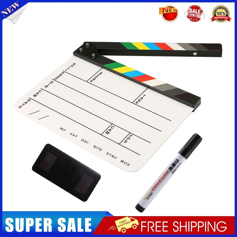 Director Video Scene Clapperboard TV Movie Clip Film Action Clapper Board