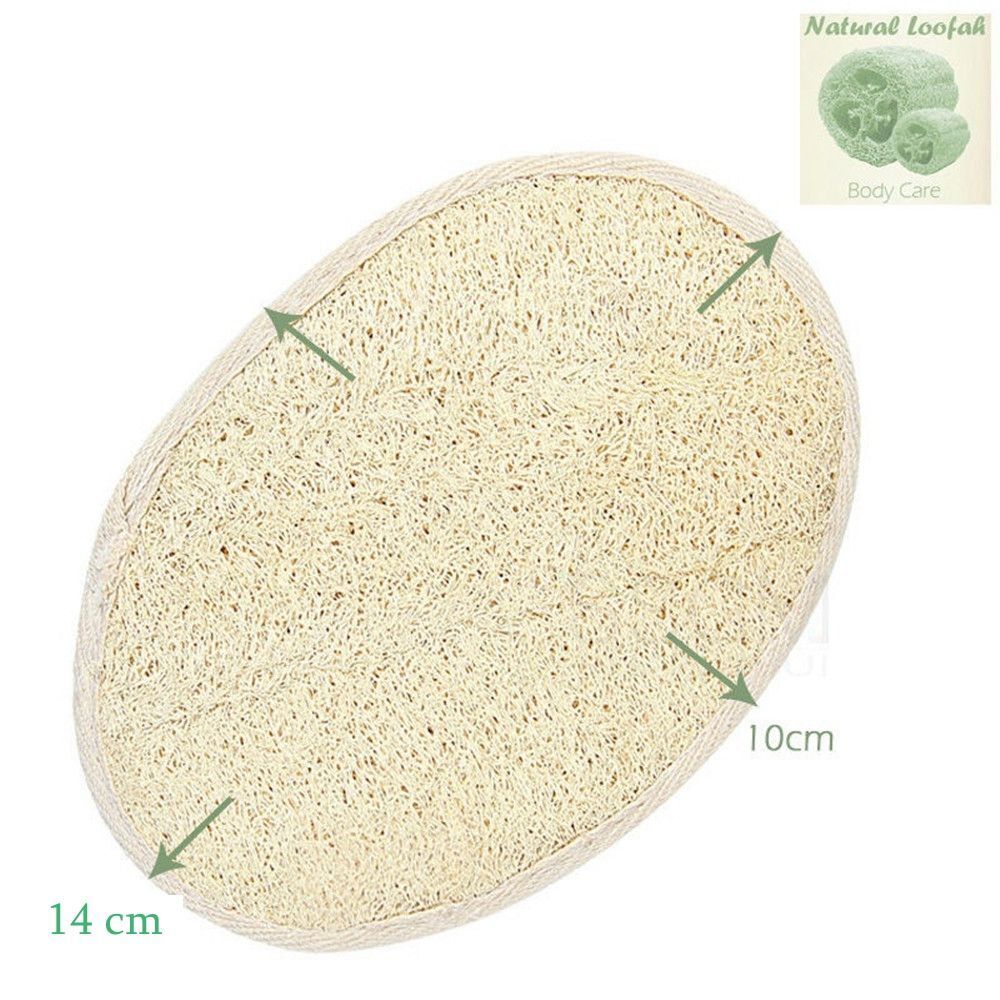 Skin Care Exfoliating Sponge Luffa Washing Pad Loofah Bath Brush Body Scrubber