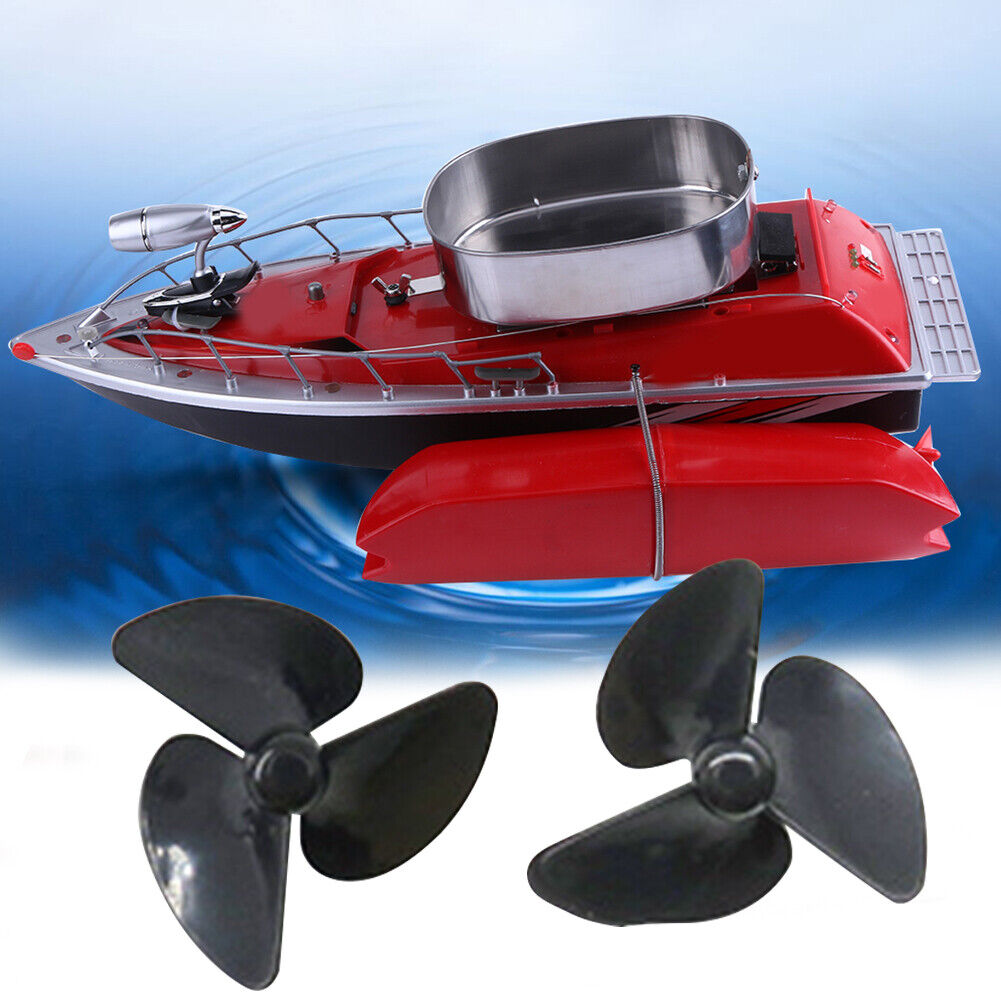 2pcs 3-Blade Nesting Bait Boat Propeller RC Boat Underwater Thruster Paddle
