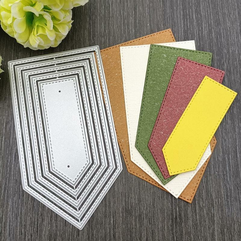Road Sign Tag Metal Cutting Dies Stencil DIY Scrapbooking Album Paper Template