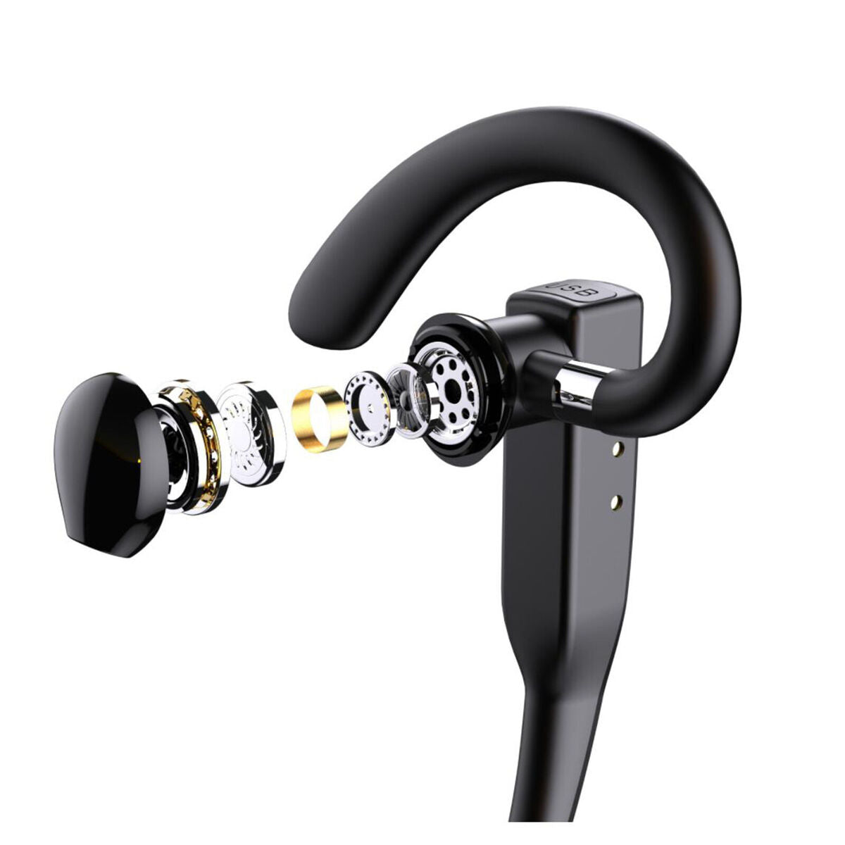 Earpiece  Phones V5.0  Hands- Headset with microphone rophone