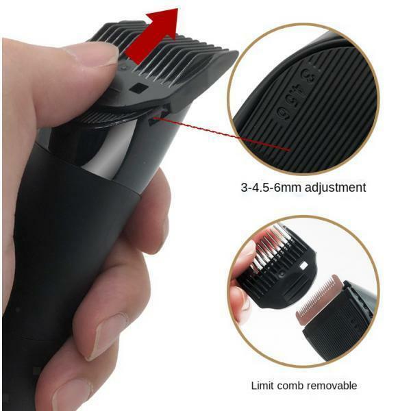 Shaver USB Rechargeable with Lighting Light Double Head for
