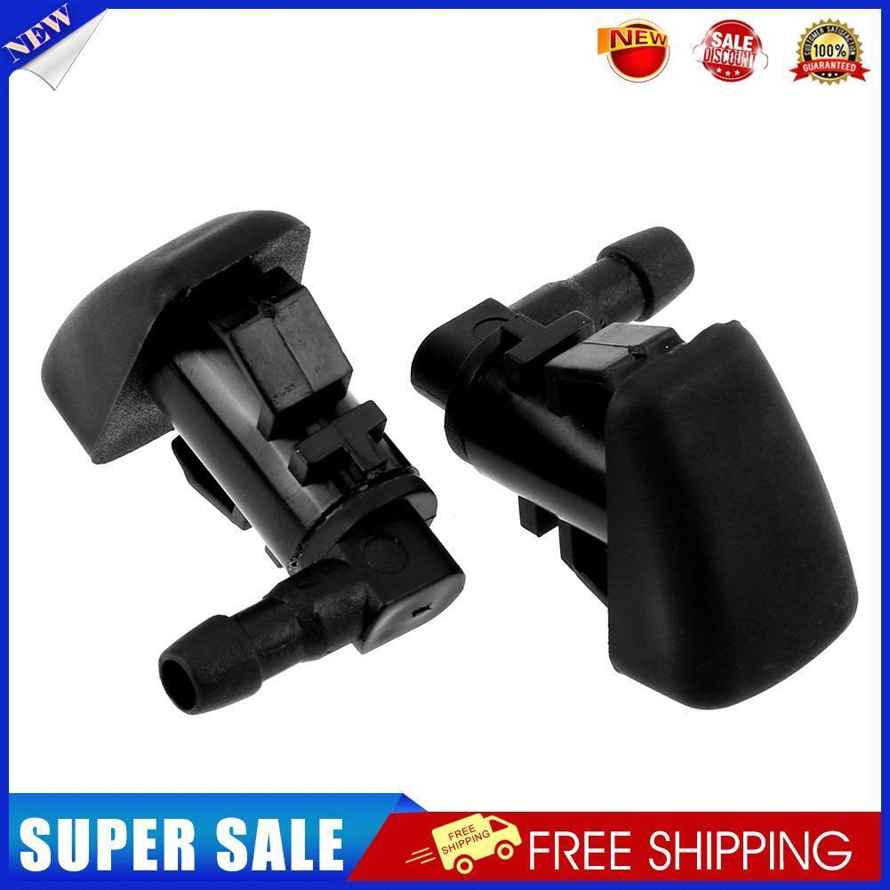 New 2 Pcs Windshield Wiper Washer Fluid Jet Nozzle Kit for 2008-2012 Ford