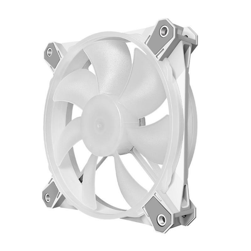 Coolmoon X3 6Pin PWM Chassis Fan 12cm Mute ARGB Desktop Host Chassis Cooling Fan