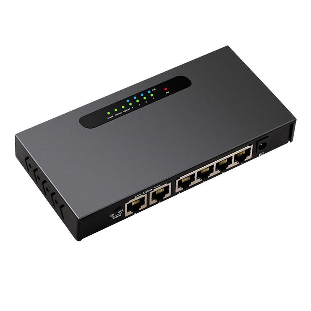 6 Port Gigabit Fast Ethernet Switch 10/100/1000Mpbs Lan Poe Power Switch for NVR