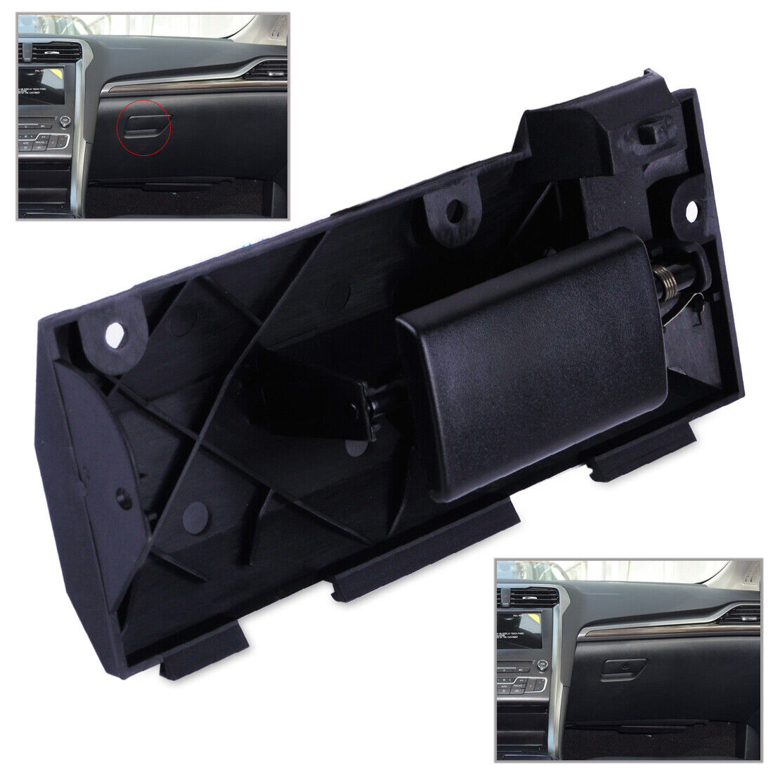 Left Car Hand Glove Box Catch Lock Handle Cover Fit For Mondeo MK3 00-07 Li