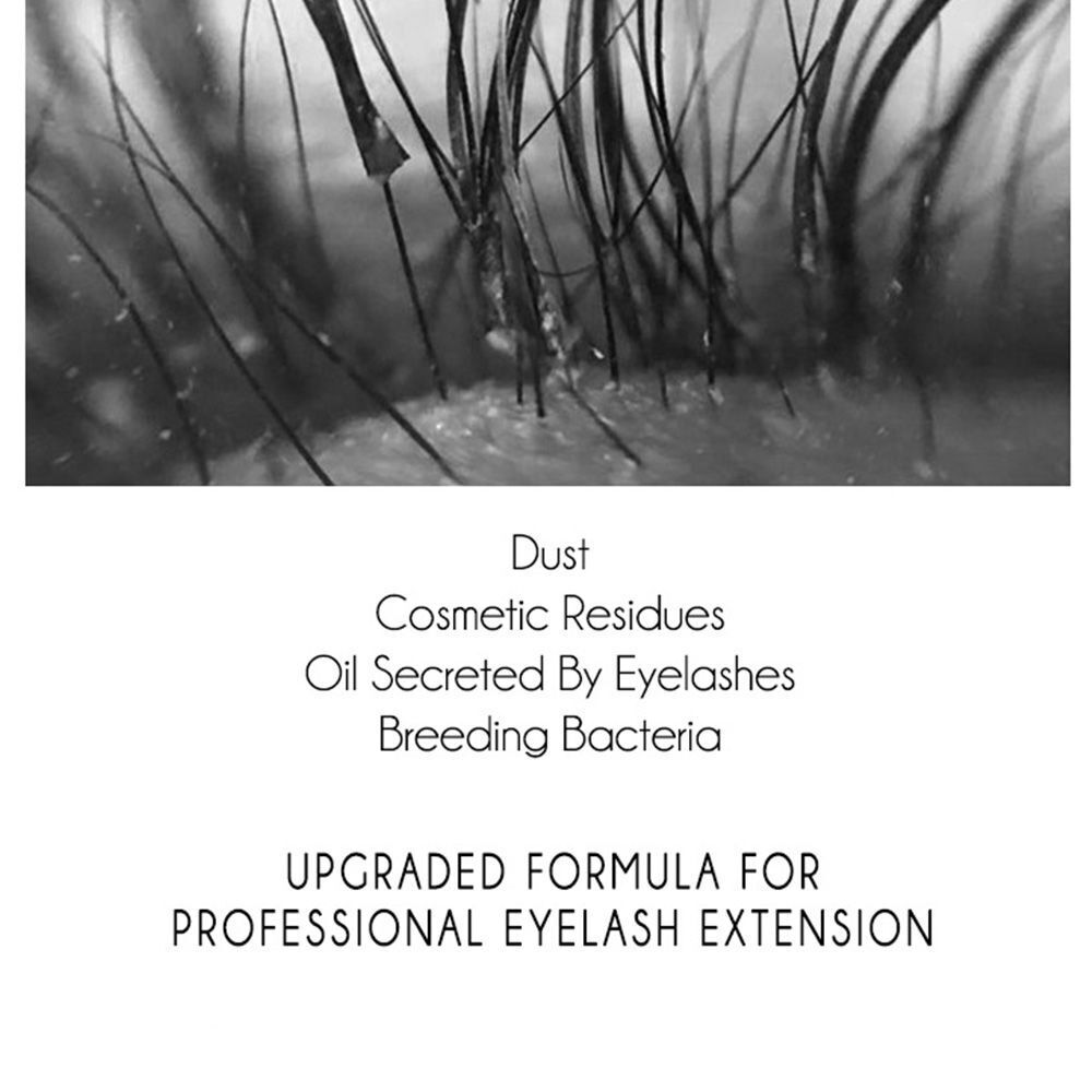 Non-Irritating Shampoo Eyelash Extension Cleanser Eyelid Foaming Lash Foam