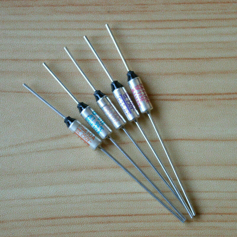 70pcs 10A 250V SF70E to SF240E SEFUSE Cutoffs NEC Thermal Fuse Assortment Kit