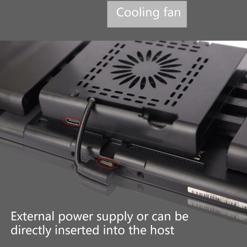 Host Cooling Charging Handle Integrated Grip Radiator for Switch & Switch OLED