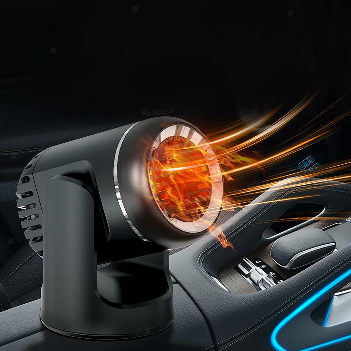 2x Car  Fast Heating  Winter Air  Defroster 12V+24V