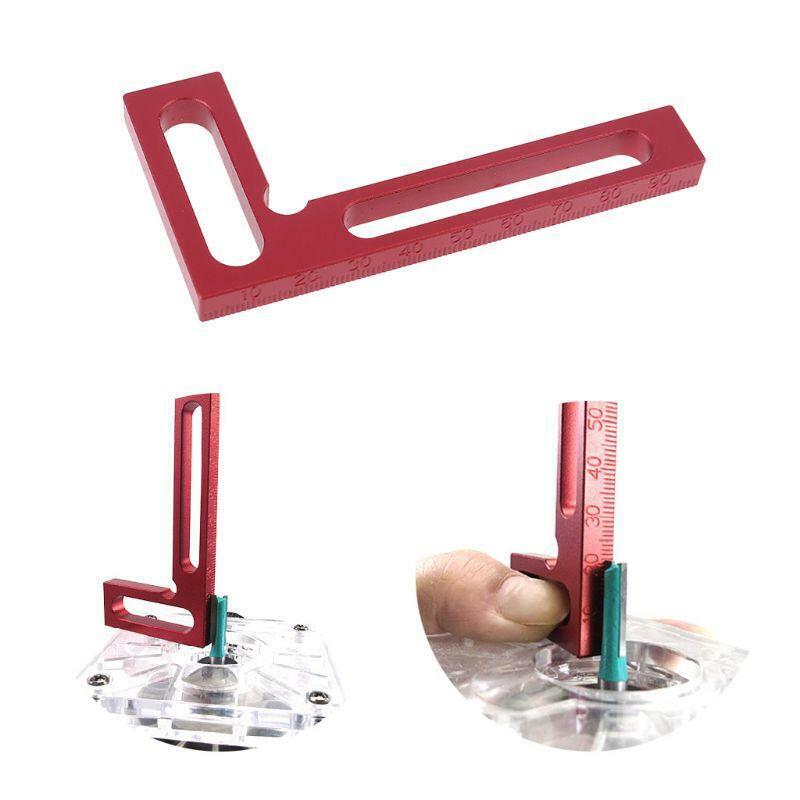 Carpenter L-Square Minisquare Mini Clamping Squares Aluminum 100mm High Tools