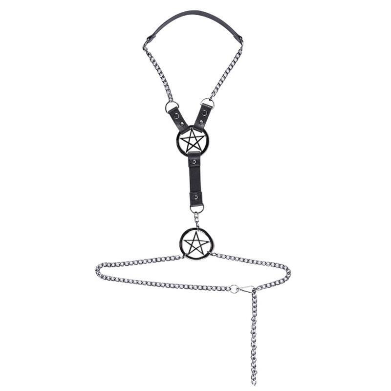 Chest Bracket Bra Chain Body Harness Belt Chain Body Chain Bra Necklace