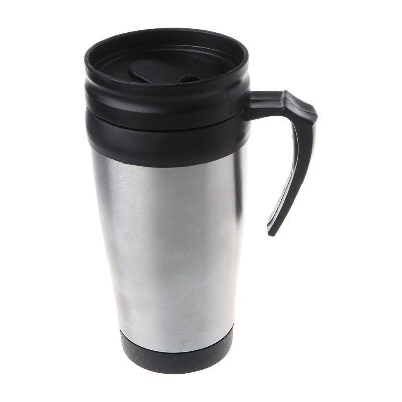 New 500ML Thermos Stainless Steel Insulated Coffee Tea Travel Car Mug Cup Travel