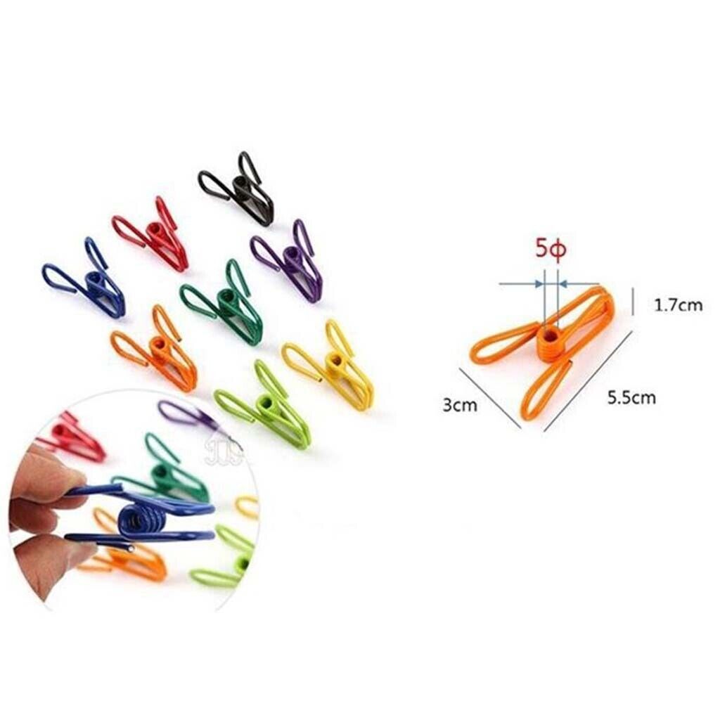 10pcs/set Multi-purpose Steel Clothesline Utility  Steel Wire  Clothes