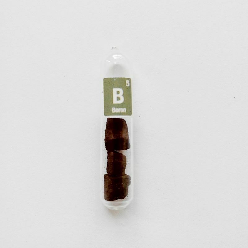 1g 99.9% Boron B Element Metal Test Sample Collector Glass Phial