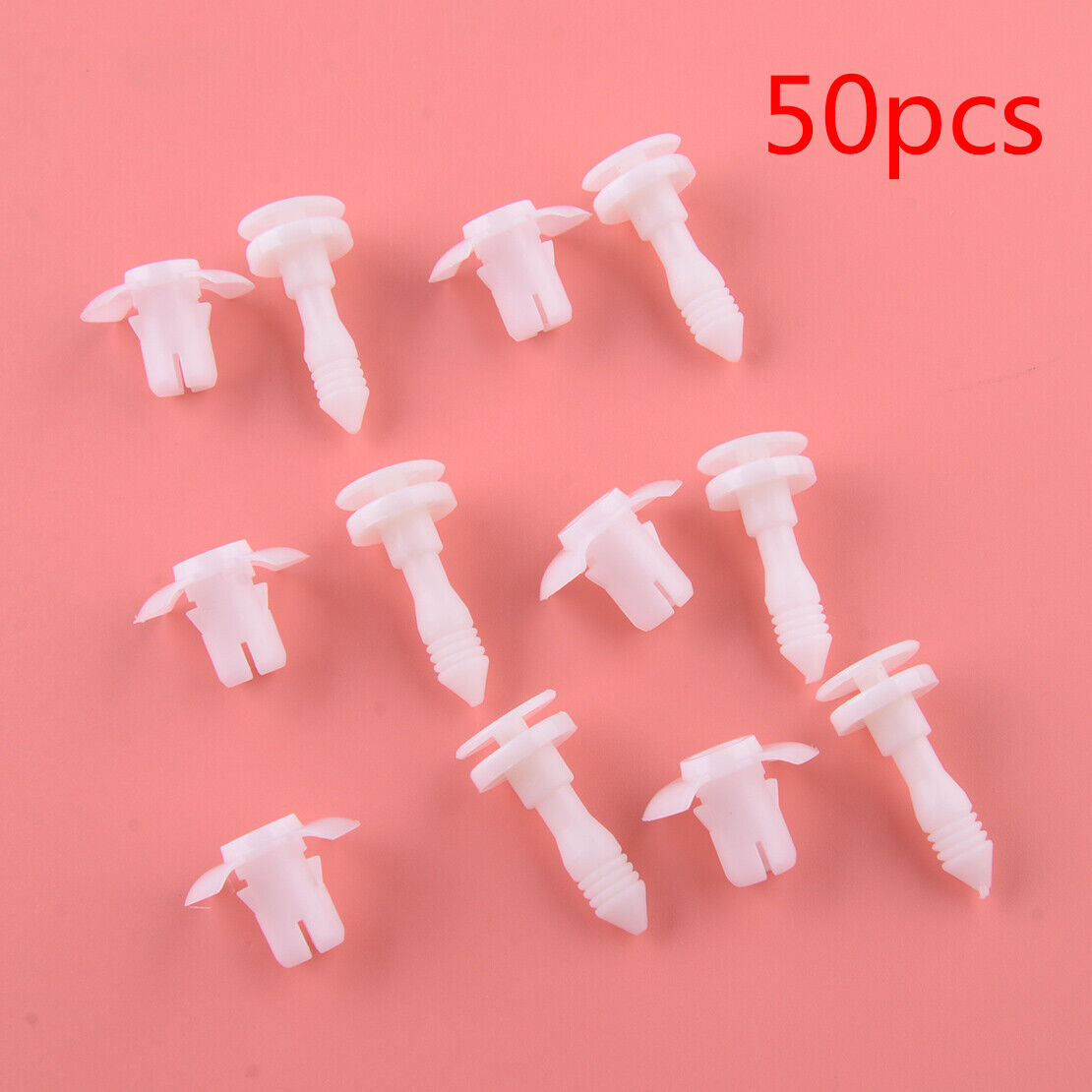 50pcs Door Lower Trim Panel Clip Retainer Rivet fit for Ford W704958-S300 A19511