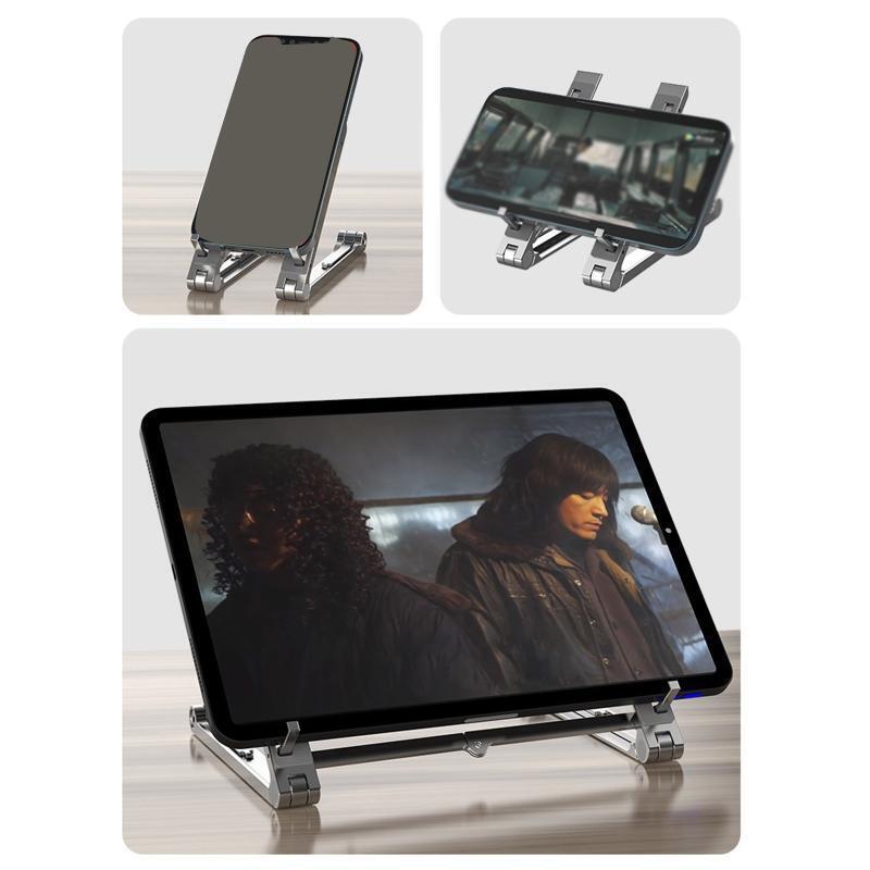 Laptop Tablets Adjustable Stand Folding Bracket Anti-slip Foldable Phone Holder