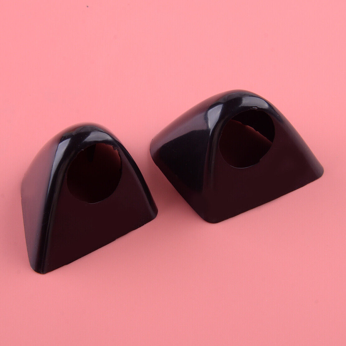 Pair Headlight Washer Jet Nozzle Spray Cover Cap fit for BMW E53 X5 1999-04