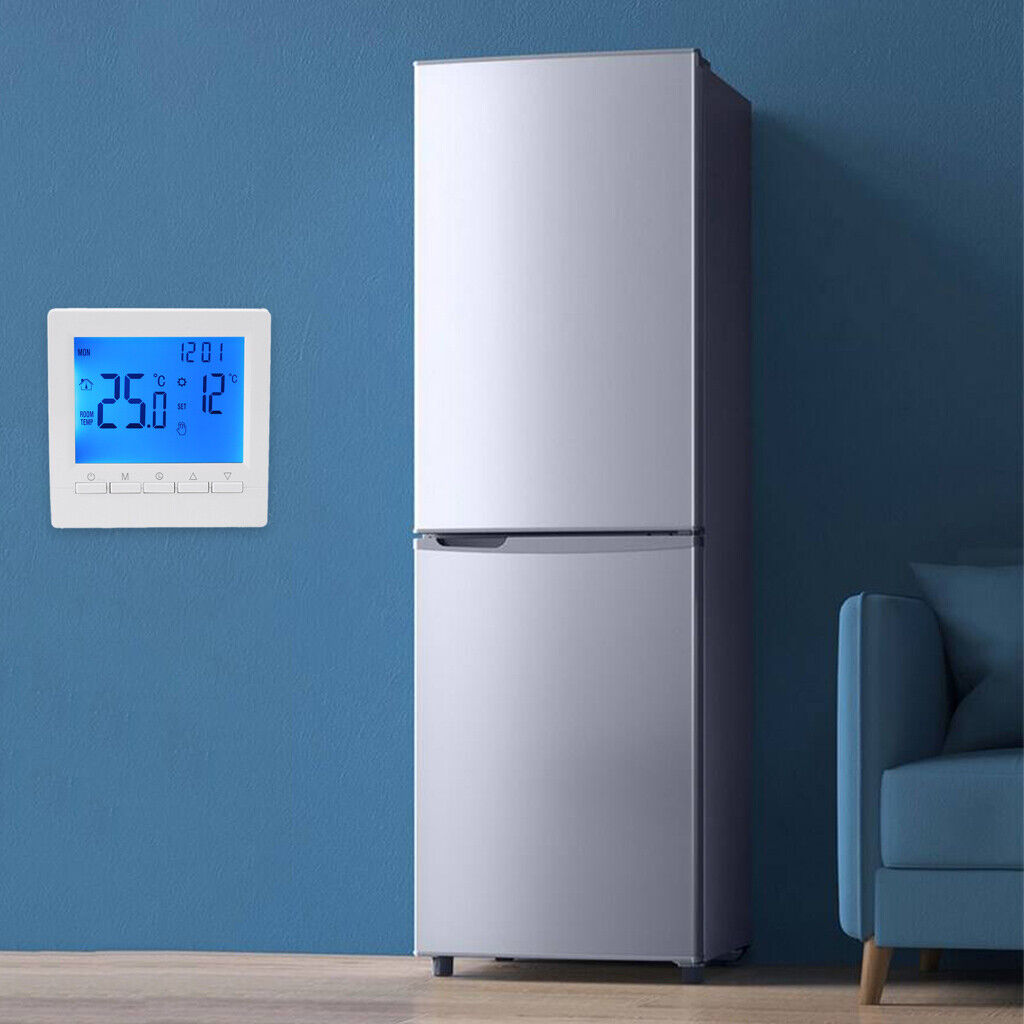Digital Gas Boiler Thermostat 3A Weekly Programmable Room Temperature Controller