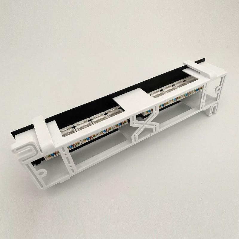CAT6 RJ45 Keystone Jack Female Coupler Insert Snap-in Connector Socket Adapter